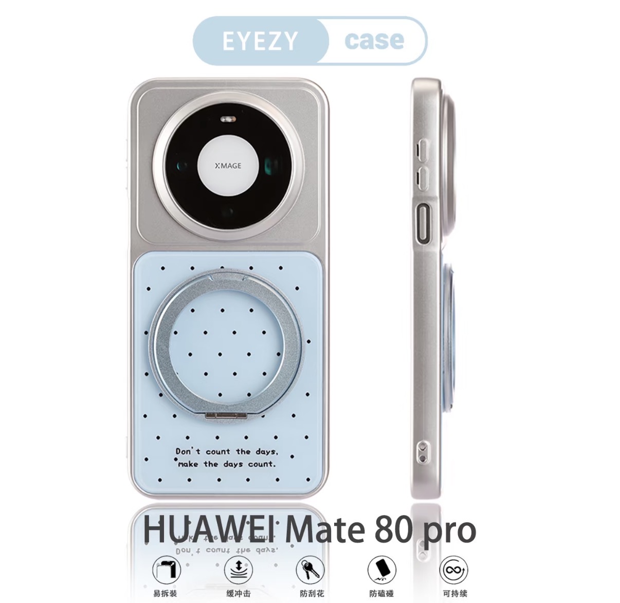 Huawei Mate 60 - Oryginalne lekkie, twarde, matowe etui DECLAREYAO