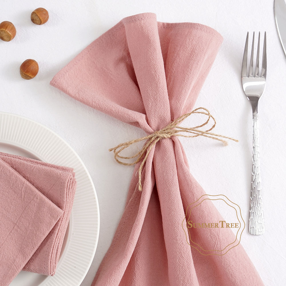 24 sztuki serwetek materiałowy – Linen Napkin Set recenzja i cena