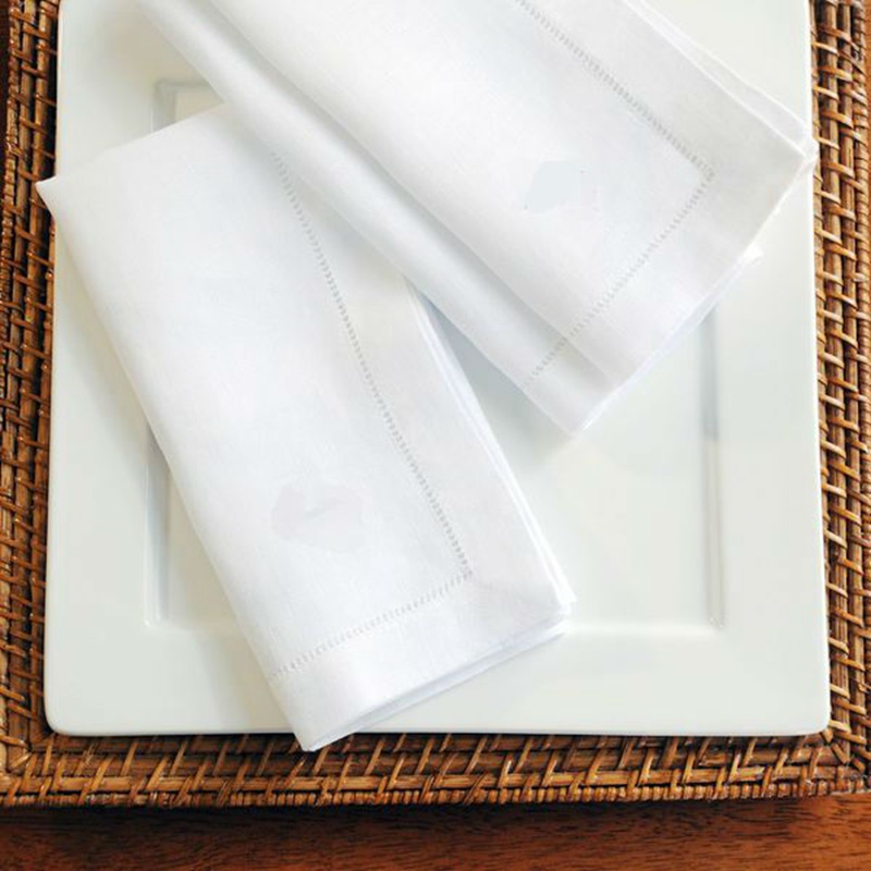 6-częściowe białe serwetki z h – Linen Napkin Set recenzja i cena