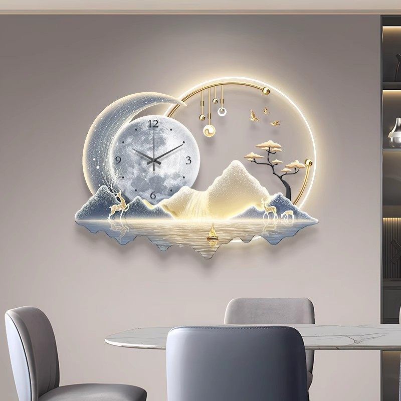 Artystyczny Zegar Ścienny LED  – Luxury Lifestyle Living recenzja i cena