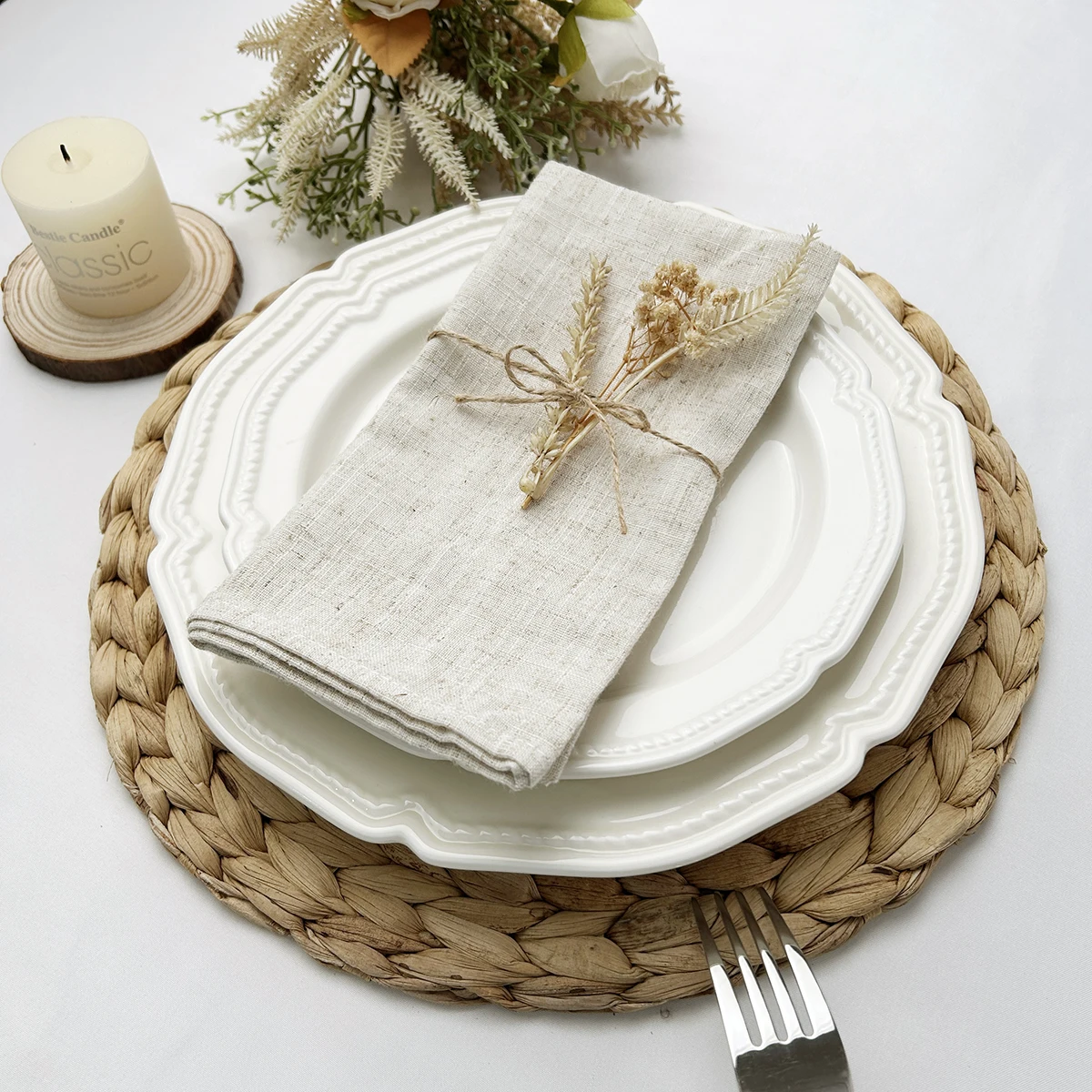 Zestaw 6/10/12 lnianych serwet – Linen Napkin Set recenzja i cena