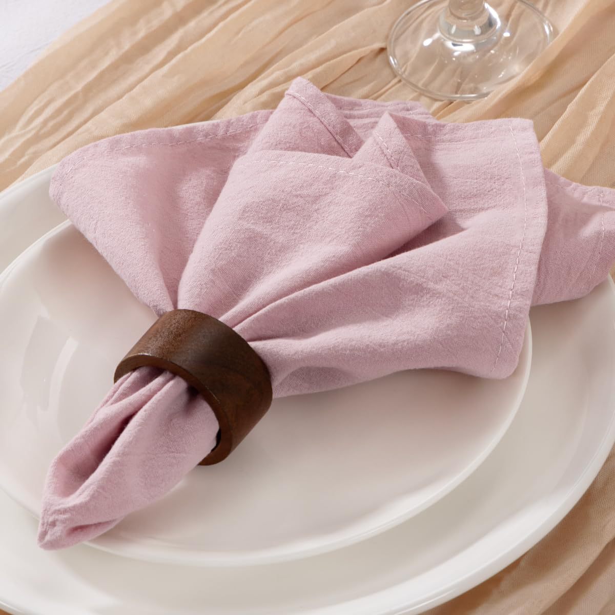 Zestaw serwetek lnianych 8/6/1 – Linen Napkin Set recenzja i cena