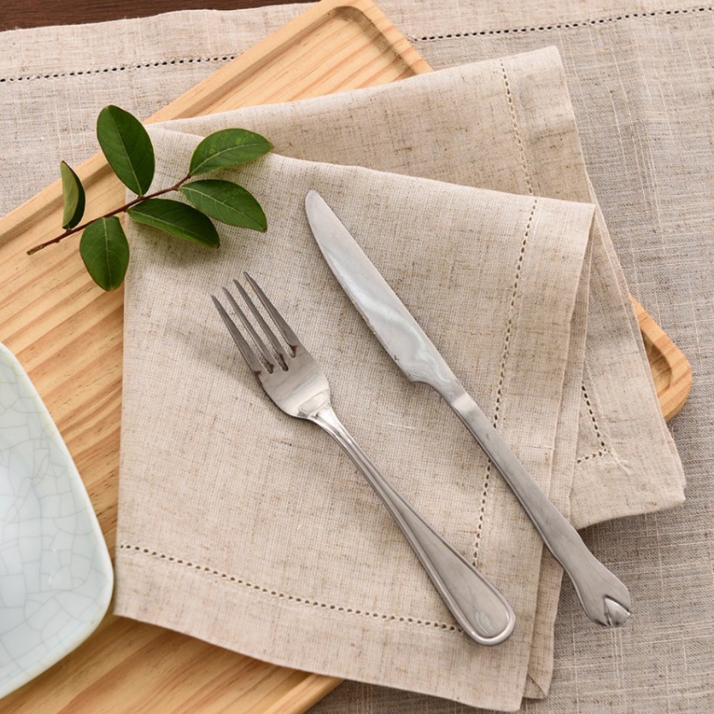 1/5/10 szt. lniane serwetki kh – Linen Napkin Set recenzja i cena