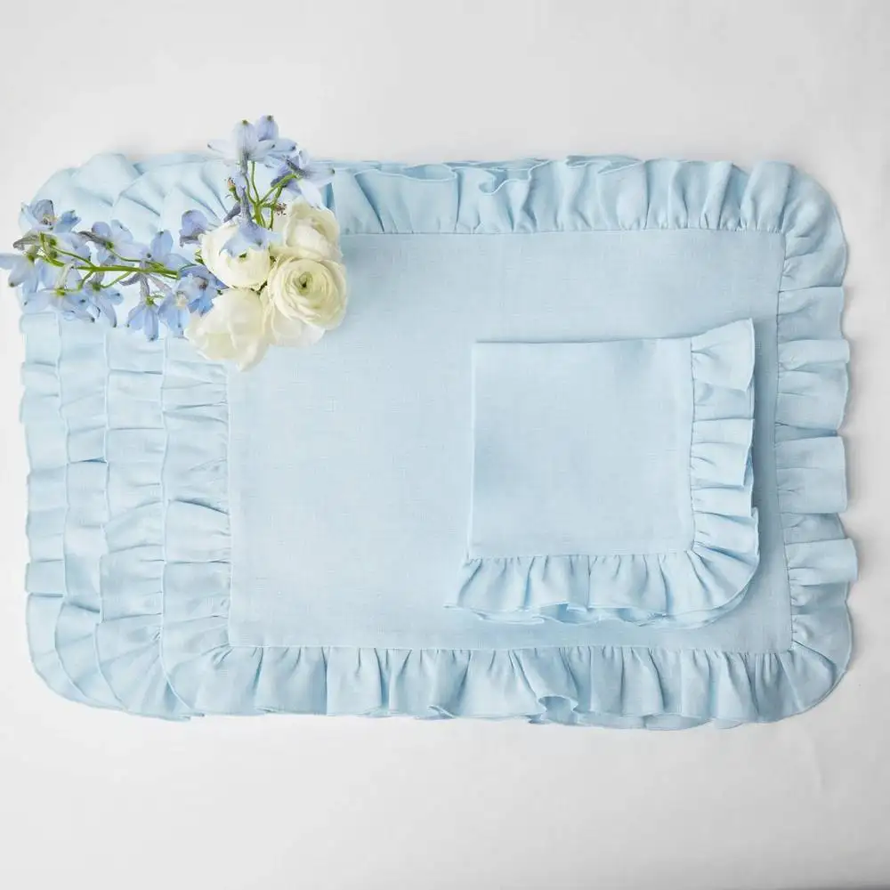 Zestaw 6 serwetek ze 100% lnu  – Linen Napkin Set recenzja i cena