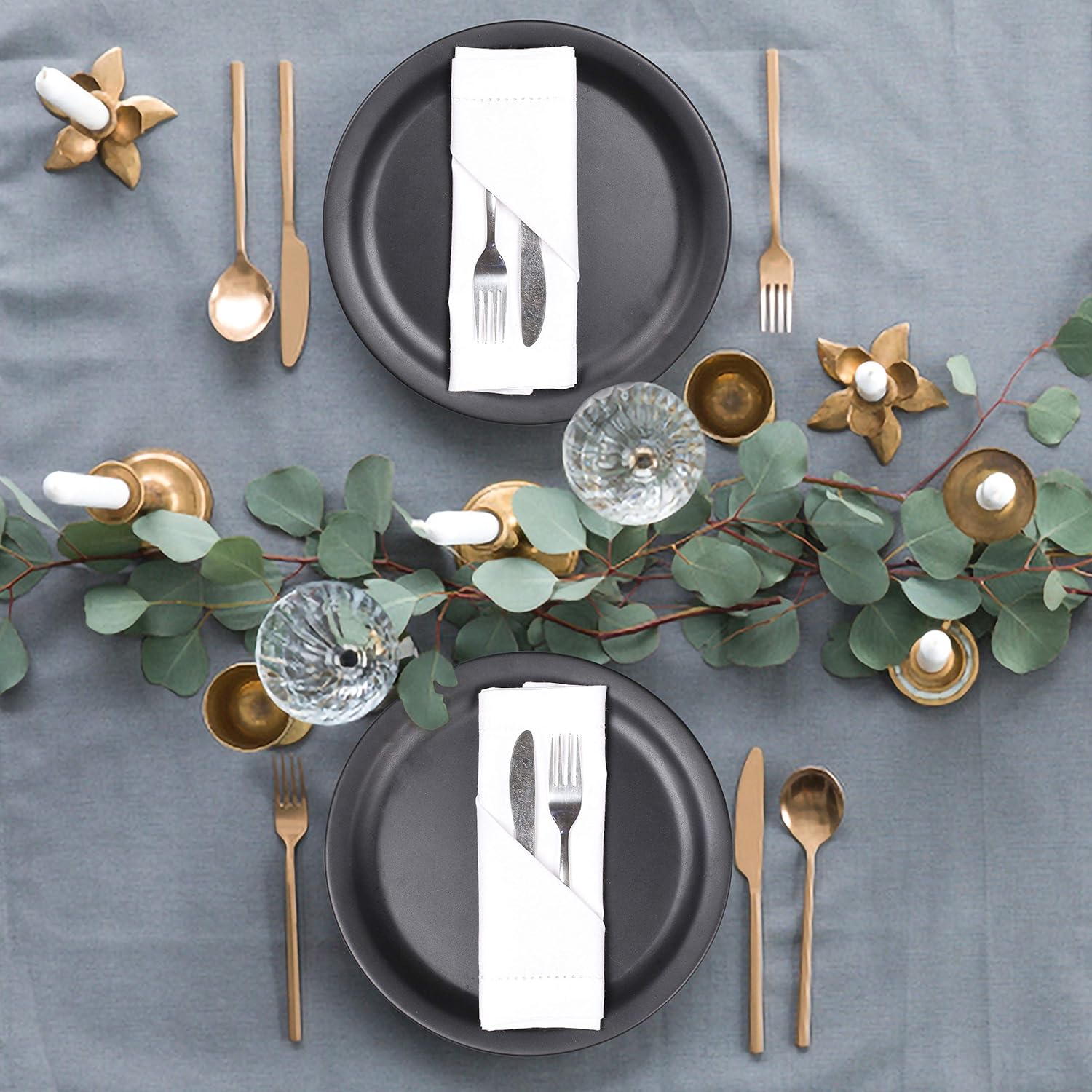 Zestaw 6 bawełnianych serwetek – Linen Napkin Set recenzja i cena
